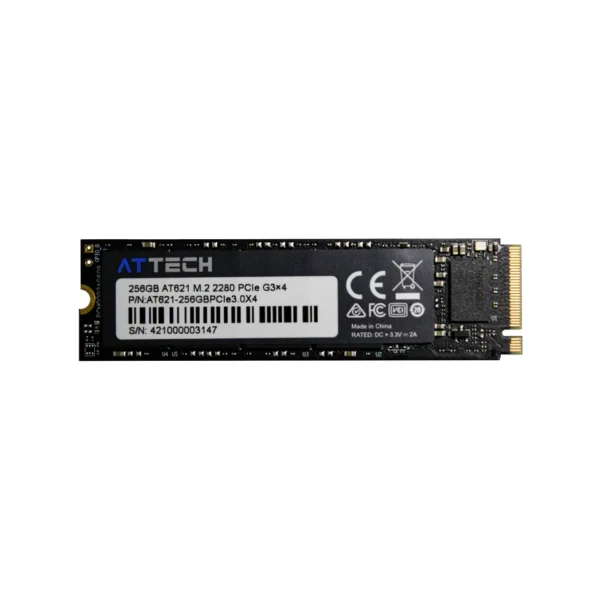SSD Attech AT622 NVMe PCIe 3x4 M.2 2280 – Ultra Rápido 128GB / 256GB / 512GB / 1TB / 2TB - Imagen 2