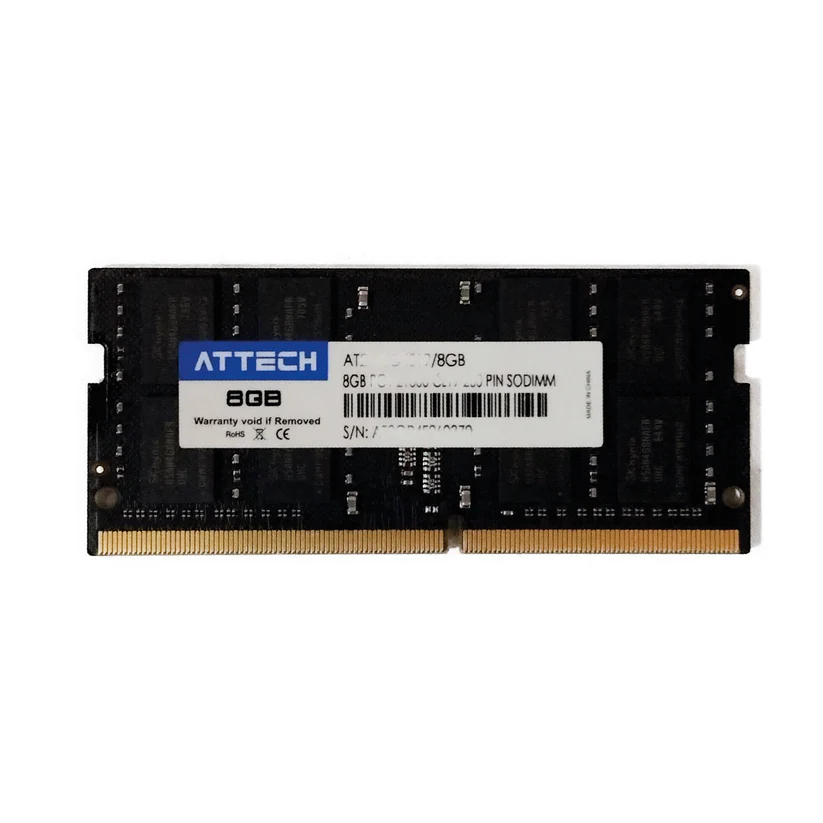 Memoria RAM para Portátil DDR4 / DDR3 / DDR5 – Alta Velocidad y Compatibilidad Attech - Imagen 3
