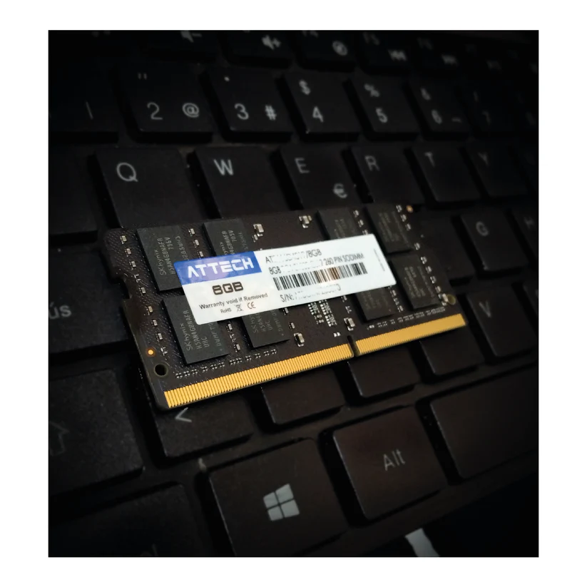 Memoria RAM para Portátil DDR4 / DDR3 / DDR5 – Alta Velocidad y Compatibilidad Attech - Imagen 4